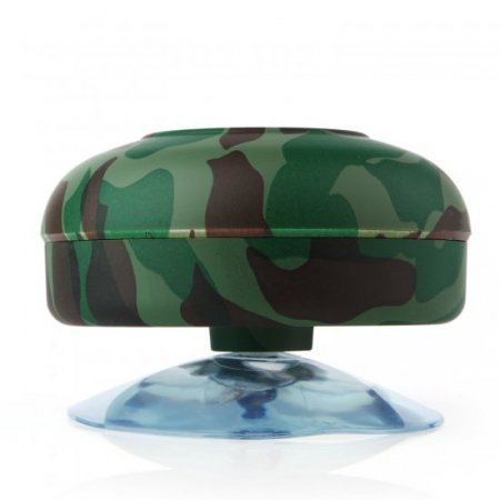 Mini Waterproof Stereo Wireless Bluetooth Speaker Handsfree with Suction Cup Camouflage