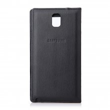 Protective Flip Cover Case for Samsung GALAXY Note 3 Smartphone Black