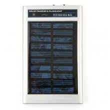 2600mAh Solar Charger & Flashlight Power Bank for Mobile Phone MP3 MP4 Digital Products