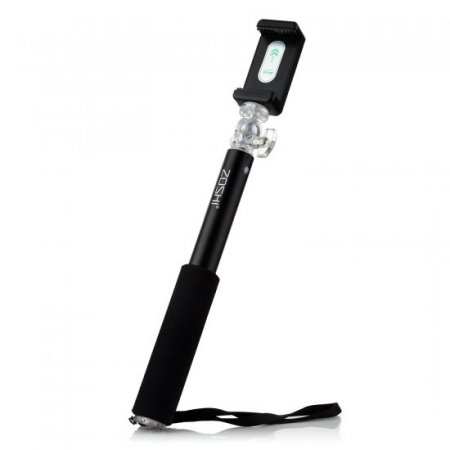ZOSHI S1 Seleie Mini Bluetooth Monopod Selfie Stick for iOS Android Smartphones Black