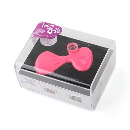 Lovely Butterfly Shaped Self-timer for iPhone4/4s - Red