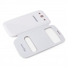 Protective Flip Cover For GALAXYS III Smartphone White