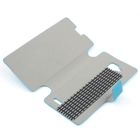 Protective Leather Case Cover for JIAYU G3C G3S G3T G3 Smartphone Blue