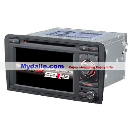 6.5 inch Car autoradio gps navigation system player for AUDI A3/S3 2003-2010 with can bus dvd/bluetooth/radio/gps/iphone/ipod function