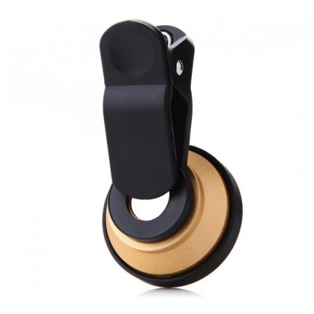 OD-005 Super Wide 0.4X Detachable Lens for Digital Camera & Smartphone Golden