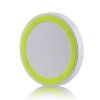 Q5 Portable Mini Wireless Charger Pad for Qi Compliant Devices Yellow&White