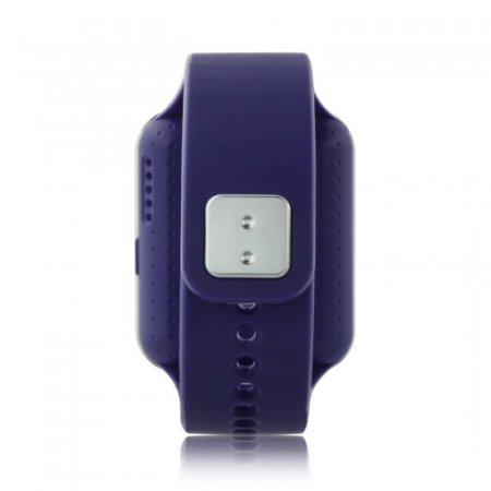 MIFone W15 2.5D Sapphire Glass Smart Bluetooth Watch 1.5"Screen TPSiV Safe Strap Purple