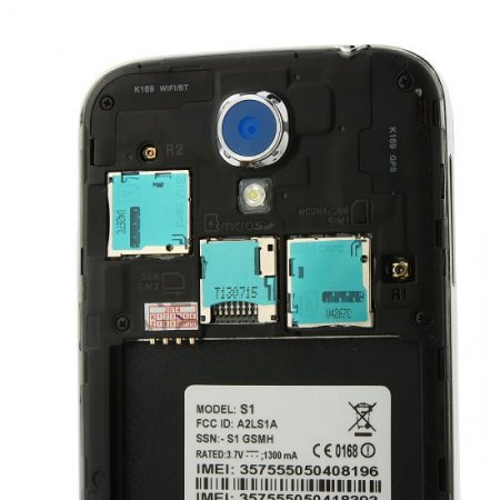 Tengda S1 Smartphone MTK6582 1GB 4GB Android 4.2 5 Inch OTG Air Gesture - Black