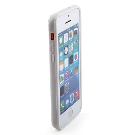 New Fashion Plastic Bumper Case For iPhone5c - White