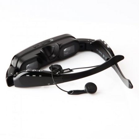 72 Inch 16:9 Wide Screen Virtual Video Glasses with AV Input 4GB Flash for iPhone iPad