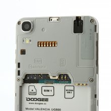 DOOGEE VALENCIA DG800 Smartphone Creative Back Touch Android 5.0 MTK6582 4.5 Inch Red