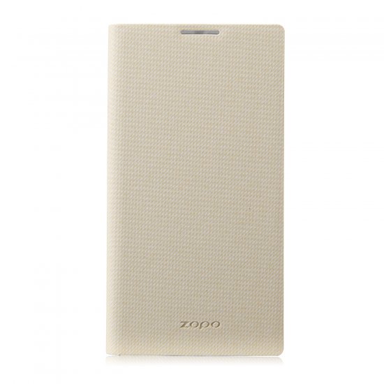 Original Protective Flip Cover Case for ZOPO ZP920 SmartPhone - White