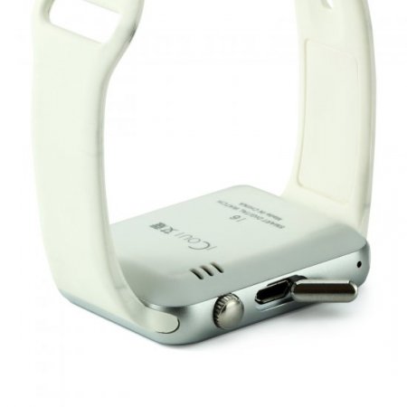 iCou I6 Smart Watch Phone 1.54 Inch Touch Screen Bluetooth Camera FM White