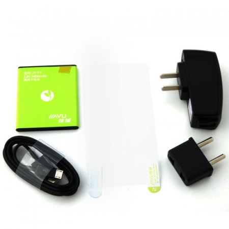 JIAYU F1 Smartphone 3G GPS Android 4.2 MTK6572X 4.0 Inch 2400mAh- Black