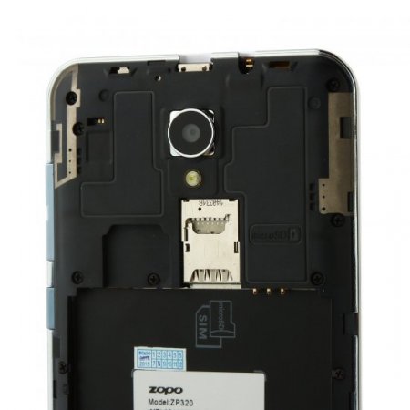 ZOPO ZP320 Smartphone 4G LTE Android 4.4 MTK6582 5.0 Inch HotKnot Smart Wake White