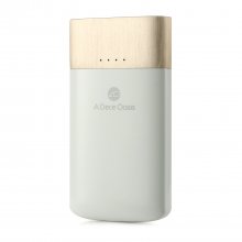 ADO KPOW8 Note 9000mAh QC2.0 Charge Power Bank + KWALL Power Adapter EU Plug White