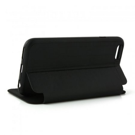 Fashion Protective Flip Cover Case For iPhone 6 Smartphone Black