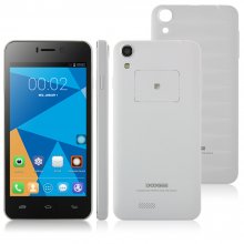 DOOGEE VALENCIA DG800 Smartphone Creative Back Touch MTK6582 4.5 Inch OTG white