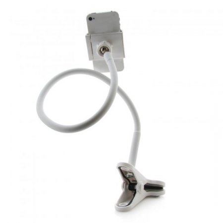 Universal 360° Rotation Flexible Long Arms Mobile Phone Holder Aluminum Alloy Clip