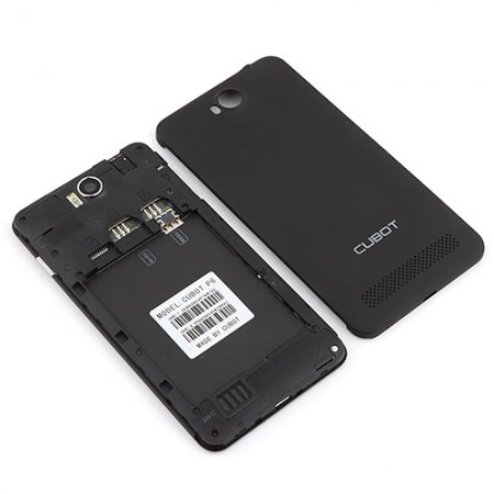Cubot P6 Smartphone MTK6572W Dual Core Android 4.2 3G GPS 5.0 Inch QHD Screen 8.0MP Camera- Black