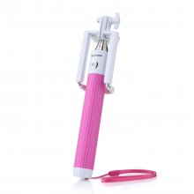 All-in-one Extendable Bluetooth Monopod One-click Photographic Selfie Stick Rose