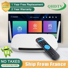 Leadcool Q9 French Arabic IPTV Box Android 9.0 4K Medai Player