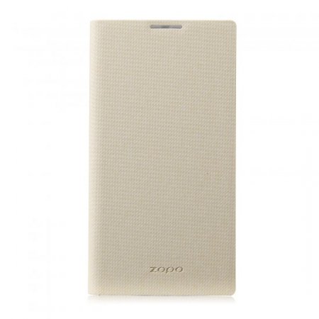 Original Protective Flip Cover Case for ZOPO ZP920 SmartPhone - White