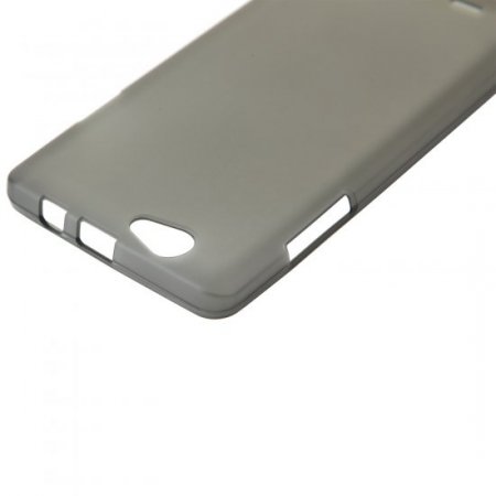 Original Protective Silicon Back Cover Case For THL 5000 Smartphone Grey