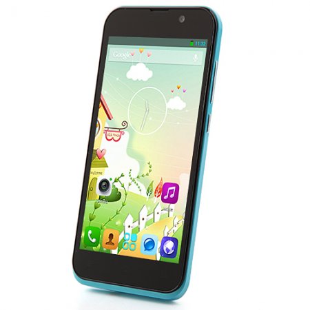 ZOPO ZP700 Cuppy Smartphone MTK6582 Quad Core 1.3GHz Android 4.2 4.7 Inch 3G GPS OTG OTA- Blue