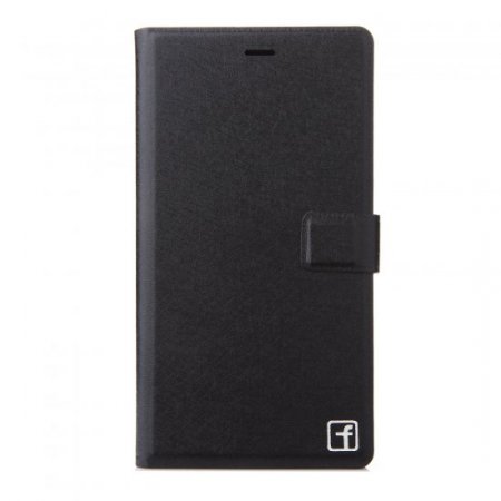 Fashion Leather Flip Cover Stand Case for MEIZU MX4 Pro Smartphone Black