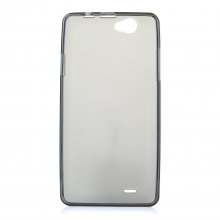 Original Protective Silicon Back Cover Case For THL 5000 Smartphone Grey