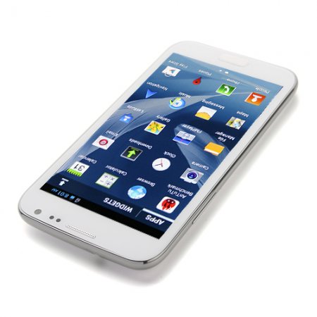 Used N719 Smart Phone Android 4.1 MSM8625 Dual Core 3G CDMA GPS 5.3 Inch- White