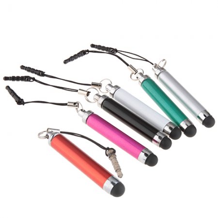 Mini Flexible Retractable Stylus Pen for Capacitive Mobile Phone Tablet PC