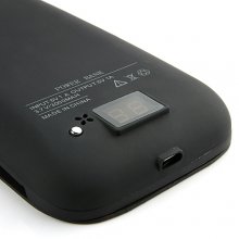 BAT05-1 3000mAh LCD Protective Battery Case Cover for Samsung GALAXY S4 Black