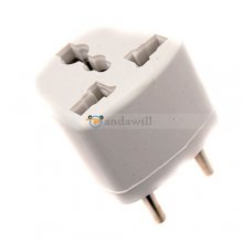 Universal US/UK/AU To EU Travel Power Outlet AC Plug Adapter Converter