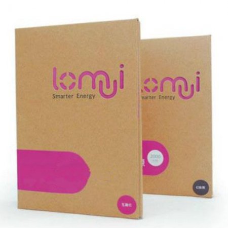 Fashion Lomui L301 3000mAh LED Lighting Power Bank for iPad iPod iPhone Mobile 2 Color