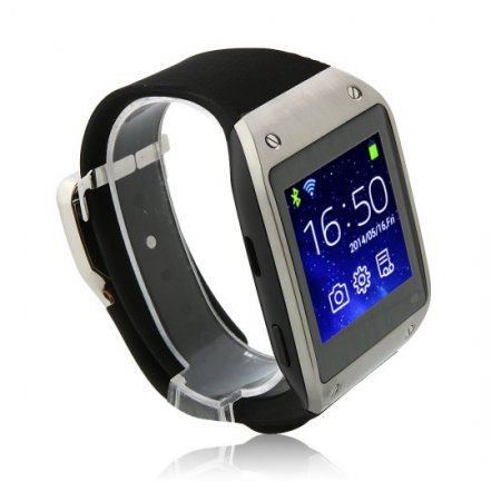 Used SWatch K2 Bluetooth Watch Android 4.2 MTK6572 Dual Core Camera GPS WiFi FM 1.54''
