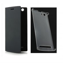 Flip Cover ＆ Transparent Back Case for Star H930 Smartphone