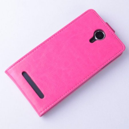 Flip Leather Cover Stand Case for ECOO E02 Pro Shinning Smartphone Rose