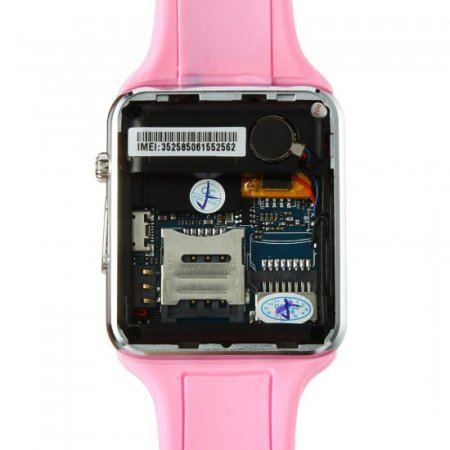 ZGPAX S79 Smart Watch Phone 1.54 Inch Touch Screen Bluetooth Camera FM Pink