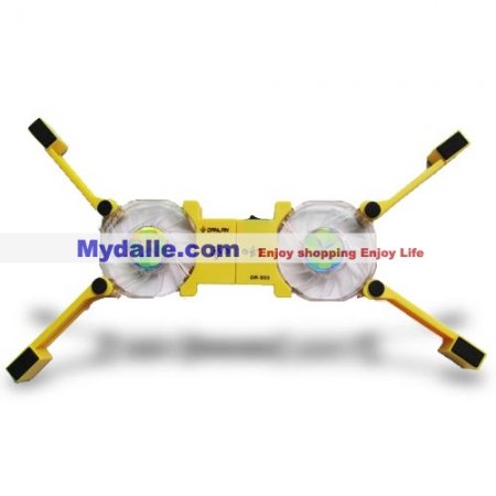 Somnolence Laptop cooling pad with LED light