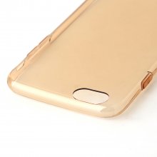 Soft TPU Back Case Back Cover for iPhone 6 Transparent Golden