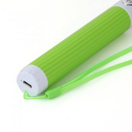 All-in-one Extendable Bluetooth Monopod One-click Photographic Selfie Stick Green