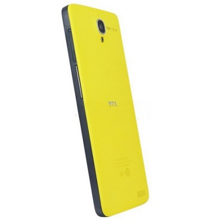 TCL idol X S950 Smartphone Android 4.2 MTK6589T Quad Core 2GB 16GB IPS FHD Screen 5 Inch- Yellow & Black