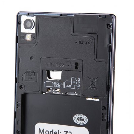 Tengda Z2 Smartphone MT6592 1GB 8GB Android 4.2 5.0 Inch Gesture Sensing OTG - Black