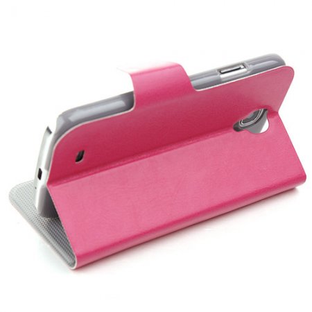 Protective Stand Leather Case Cover for Samsung GALAXY S4 6-colors