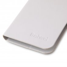 Fashion Leather Flip Case Cover for DOOGEE MINT DG330 Smartphone White