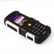 MANN ZUG S Value Phone 2.0 Inch IP67 Dual SIM Card Bluetooth FM Camera Black & Yellow