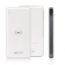 MOCREO 10000mAh Power Bank Qi-Enabled Single-Position Wireless Charger Charging Pad