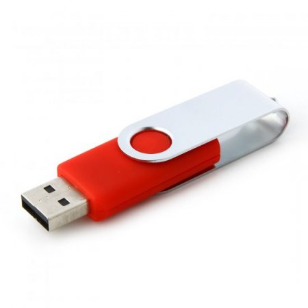Portable SSK Metal USB Plug Flash Memory U Disk 32GB Red